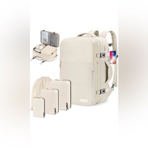 Travel Backpack Carry On Expandable Laptop Backpack